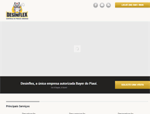 Tablet Screenshot of desinflex.com.br